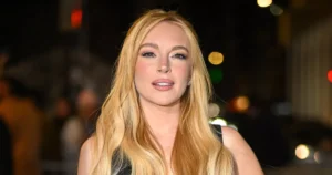 Transformation Lindsay Lohan 2024 glow up full face